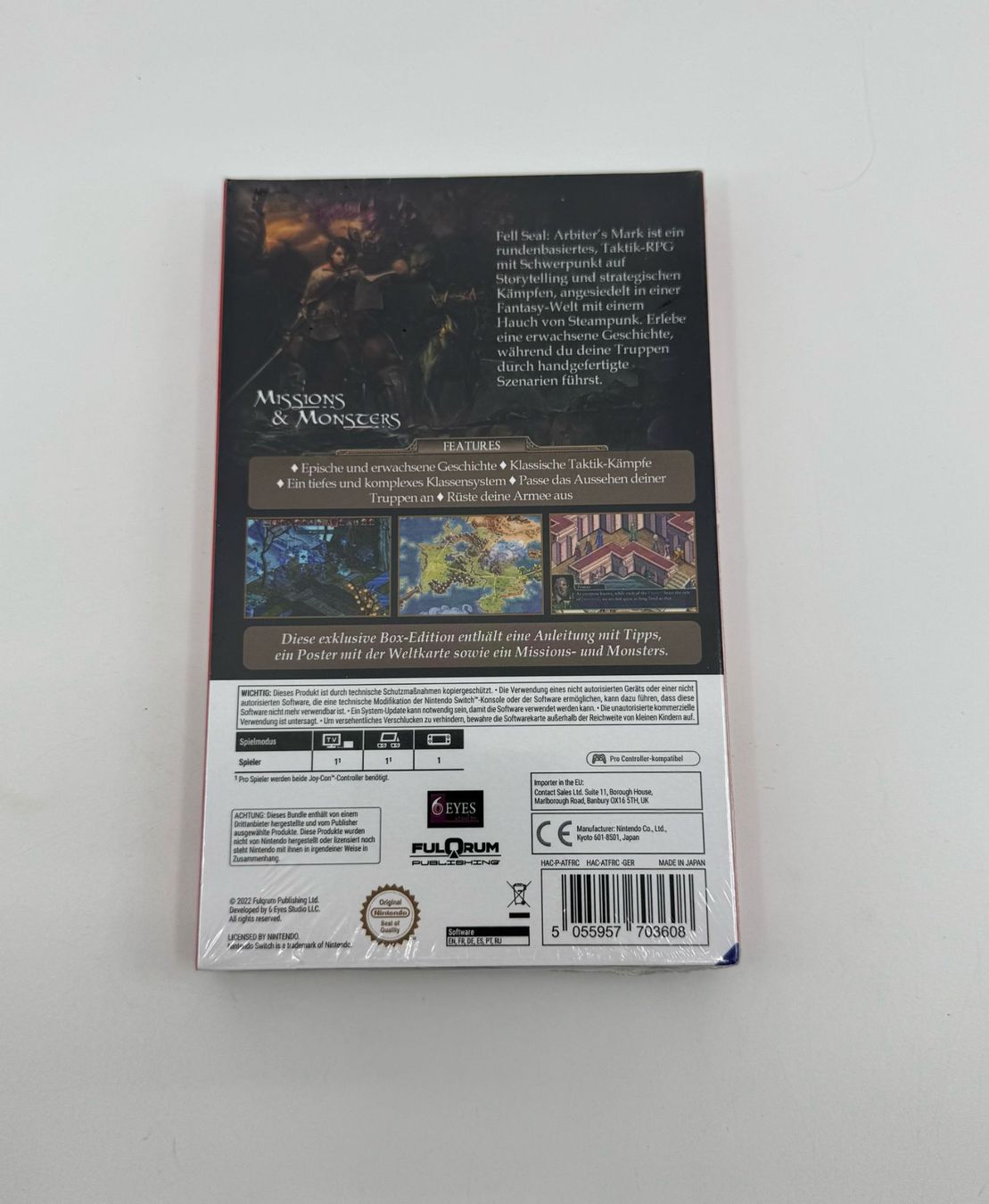 Giochi: Fell Seal Arbiter's Mark (Nintendo Switch) SEALED – Nuovo e nell'imballaggio originale da Herisau venduto da Seyashop1 1