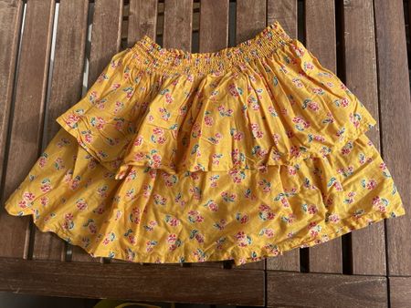 La Redoute Rock Gr. 152 Gelb mit Blumen