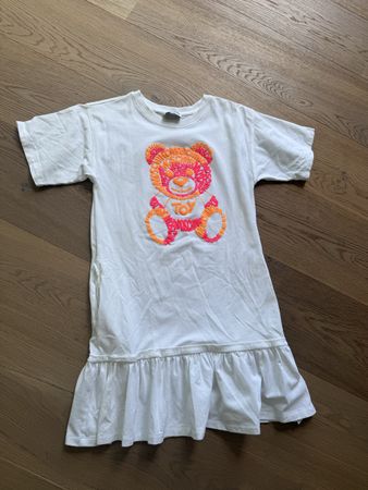 Moschino Teen Kleid mit Bär, Grösse 140, Sommer Sale!