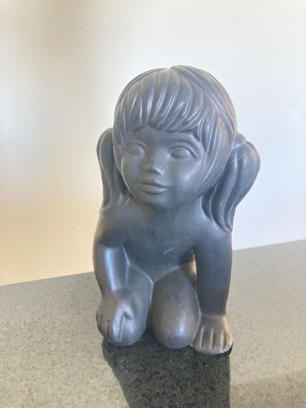 Sculture & Statue: Skulptur Emiel LASKARIS Mädchen ,  28cm – Usato da Oberägeri venduto da Vargo11