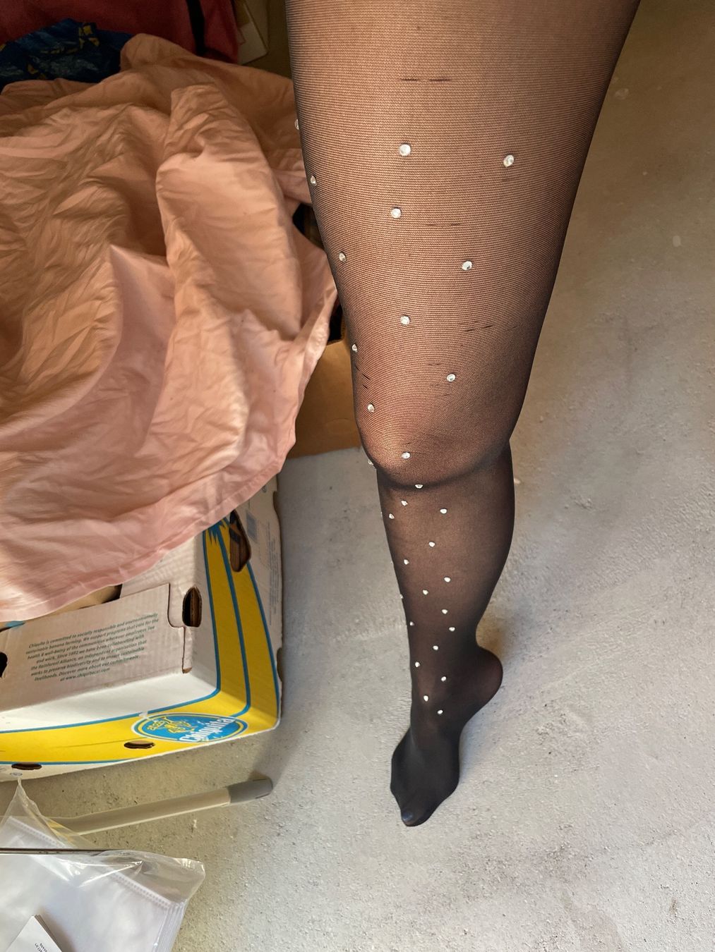 Calze & Collant: ALLES RAUS Strümpfe Calzedonia Glitzer – Nuovo (secondo la descrizione) da Kloten venduto da simones.thriftshop 7