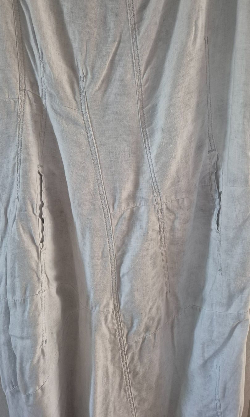 Rundholz Kleider: Rundholz Leinenkleid Gr. S/M – Neu (gemäss Beschreibung) aus Tagelswangen von GABGABFI 2