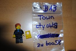Lego-Figur  cty0469	 Wetsuit with Blue Sign, Black Leg  /B13
