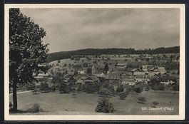 Lustdorf /Thg., Ortsansicht mit Umgebung