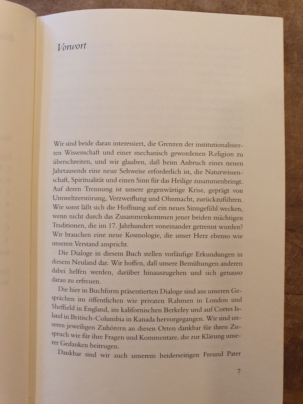 Libri: Die Seele ist ein Feld - Rupert Shedrake - Matthew Fox - O.W – Usato da Zürich venduto da loosebone 5