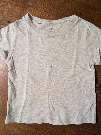 H&M graues T-Shirt Gr. 92, guter Zustand