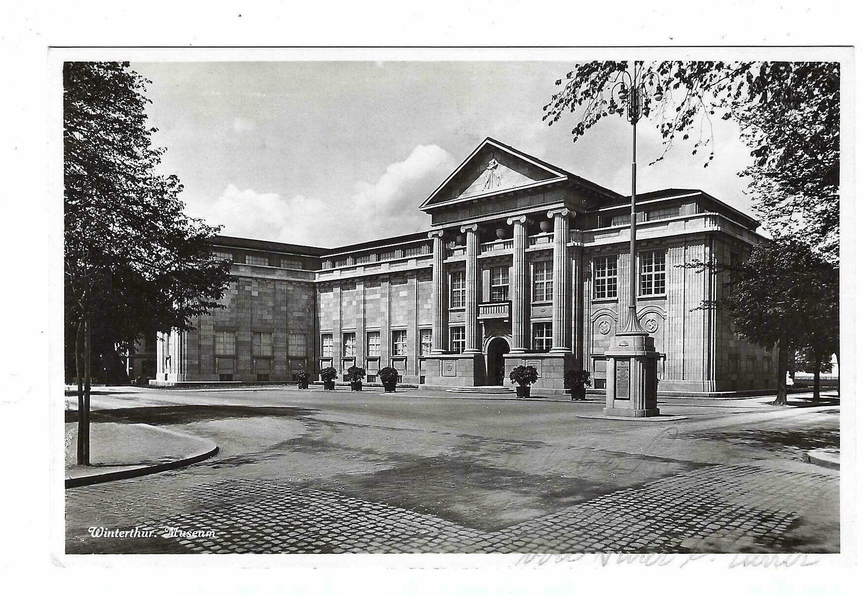 Cartoline postali: Winterthur Museum 1938 fn – Usato da Aarau venduto da fussball-fussball