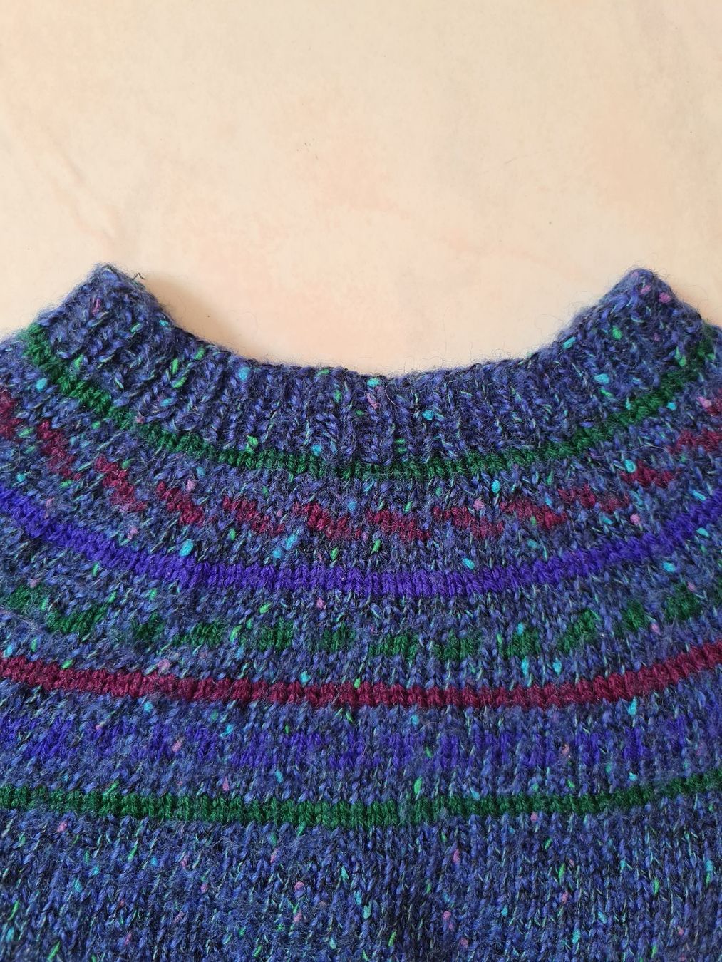 Maglioni & Felpe: Handgestrickter Pullover aus Baumwolle (3-4J) – Usato da Ebikon venduto da Songbird85 2