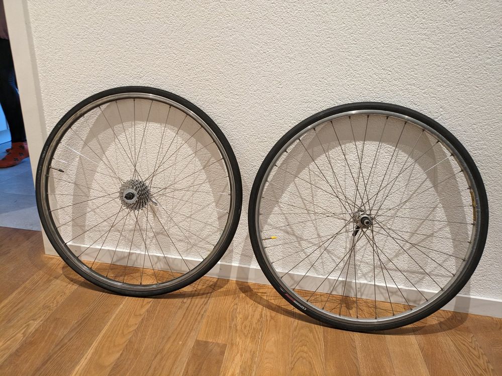 Redondo 20 Zoll Laufrad Set - Komplettsatz Mit VR+HR Felgen, Schnellspanner Und 7-Fach Kranz