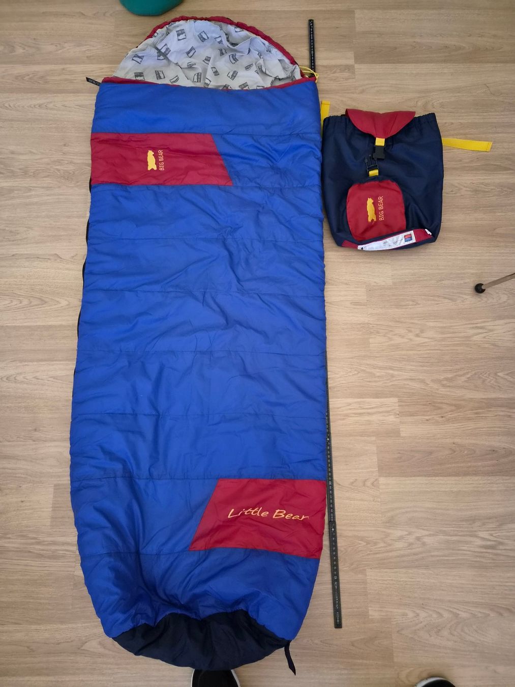 Sacchi a pelo: Kinderschlafsack / Schlafsack mit Rucksackhülle – Usato da Giswil venduto da monimaus08