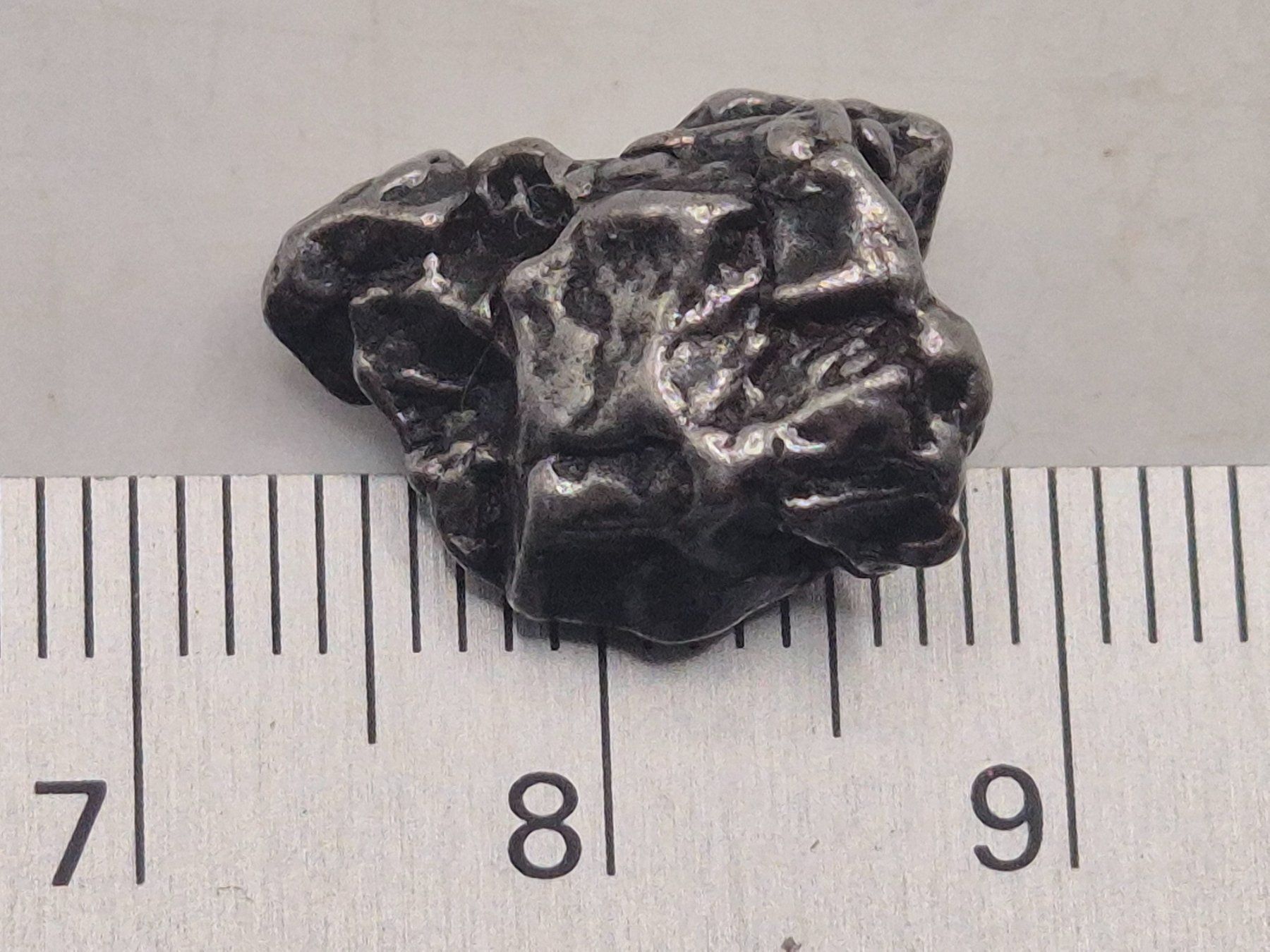 Minerali & Pietre curative: Meteorit Campo del Cielo Echter Eisenmeteorit (6) – Nuovo e nell'imballaggio originale da Winterthur venduto da LukasMineralienOase 2