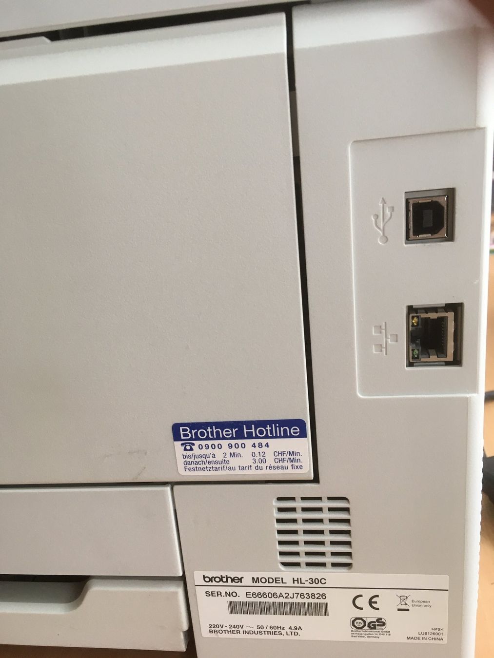 Brother Stampanti: Brother Drucker HL-3040CN – Difettoso da Grenchen venduto da Kogi7 8