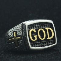 Herren Ring 316L Edelstahl