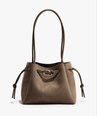 Tasche Wildlederimitat neu 