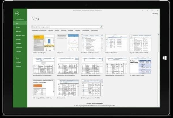 Microsoft Software: Ms PROJECT 2016 PRO DE + Multilingual – Nuovo (secondo la descrizione) da Göttingen venduto da Yes-Softprolux 3