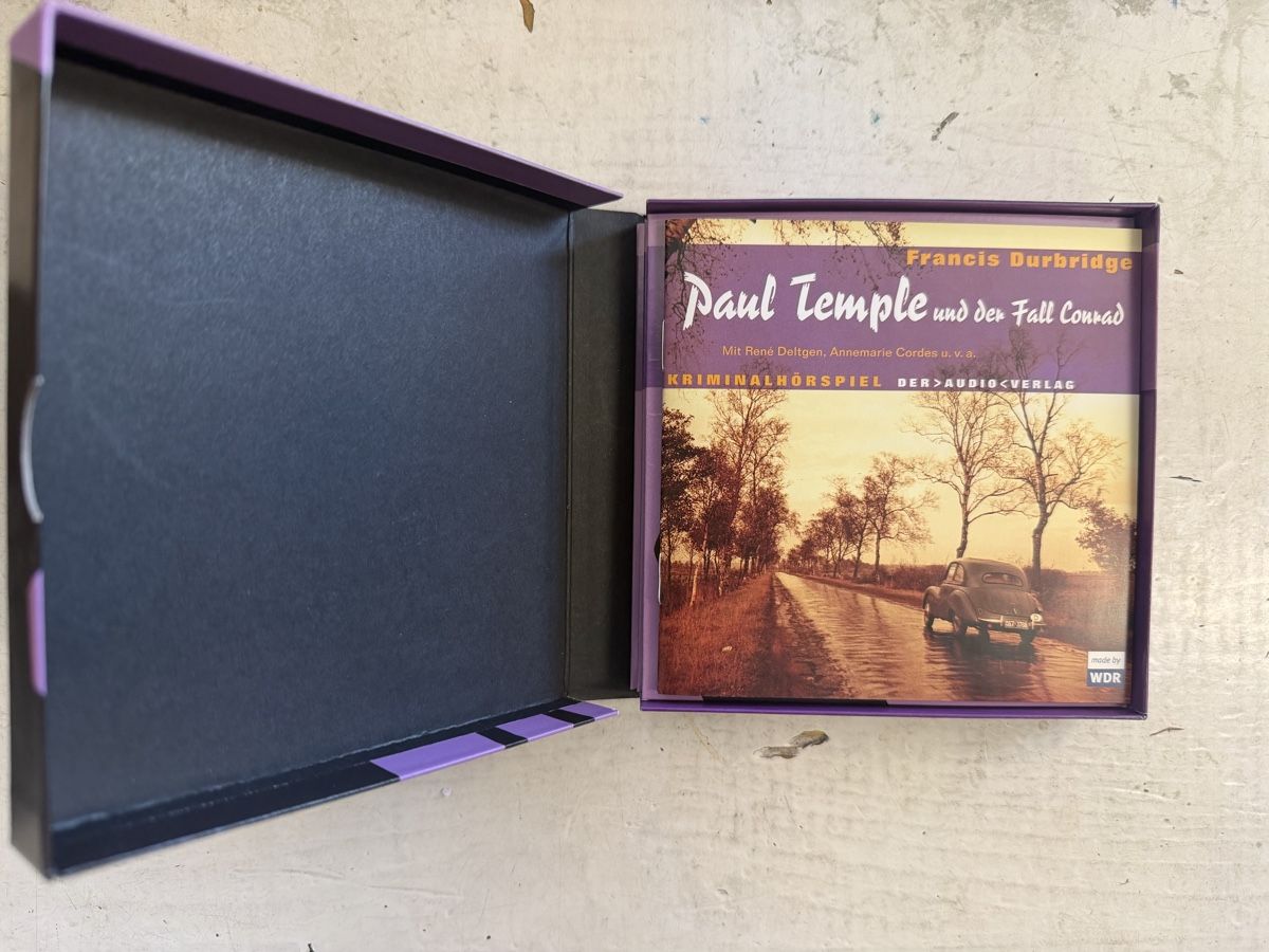 Livres audio: Paul Temple und der Fall Conrad – D'occasion à Dietikon par Buchantiqdietikon 2