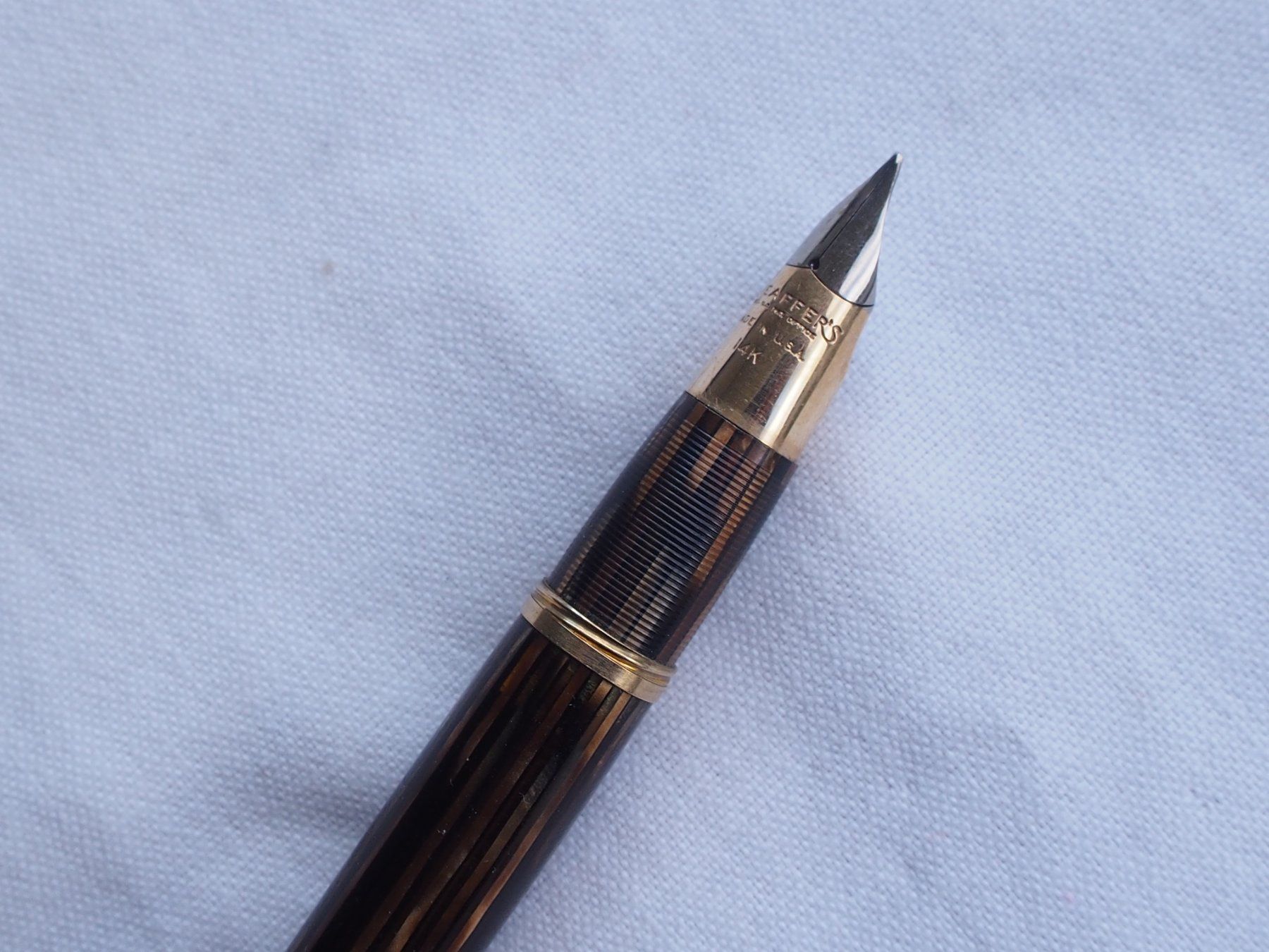 Penna & Evidenziatori: Sheaffer de bureau  belle couleur- 1940 – Usato da Meyrin venduto da SRemka 6
