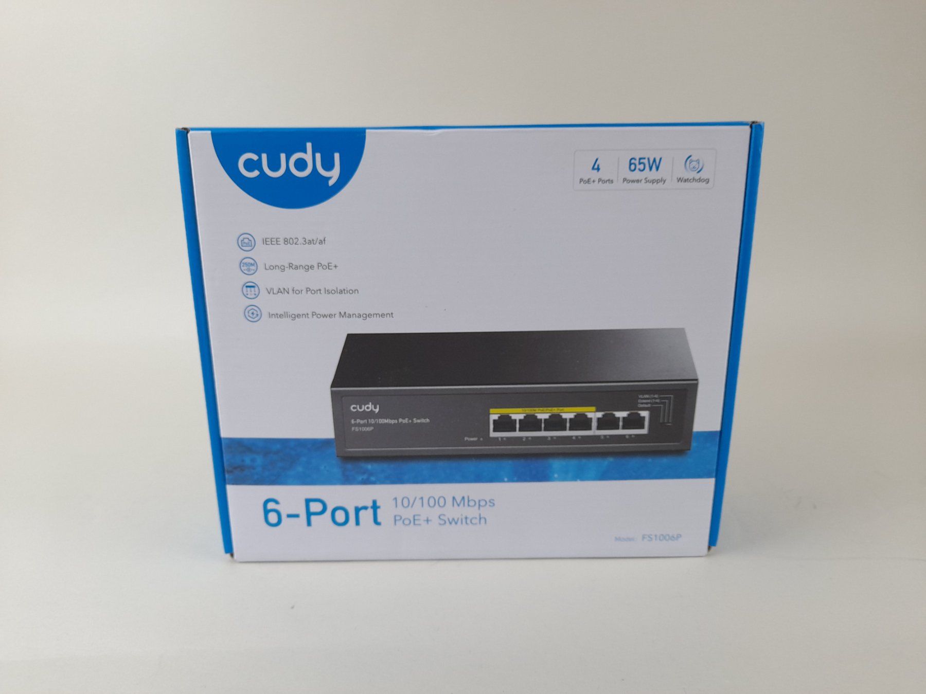Modem & Router: CUDY FS1006P - 10/100Mbps - PoE + Switch – Usato da Liebefeld venduto da Restwert_Liebefeld