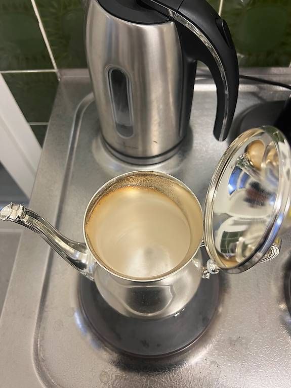 Teekannen: Kaffee oder Teekrug versilbert – Gebraucht aus Zürich von SEri_5H 2