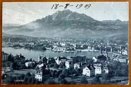 AK: Luzern - Panorama - 1909