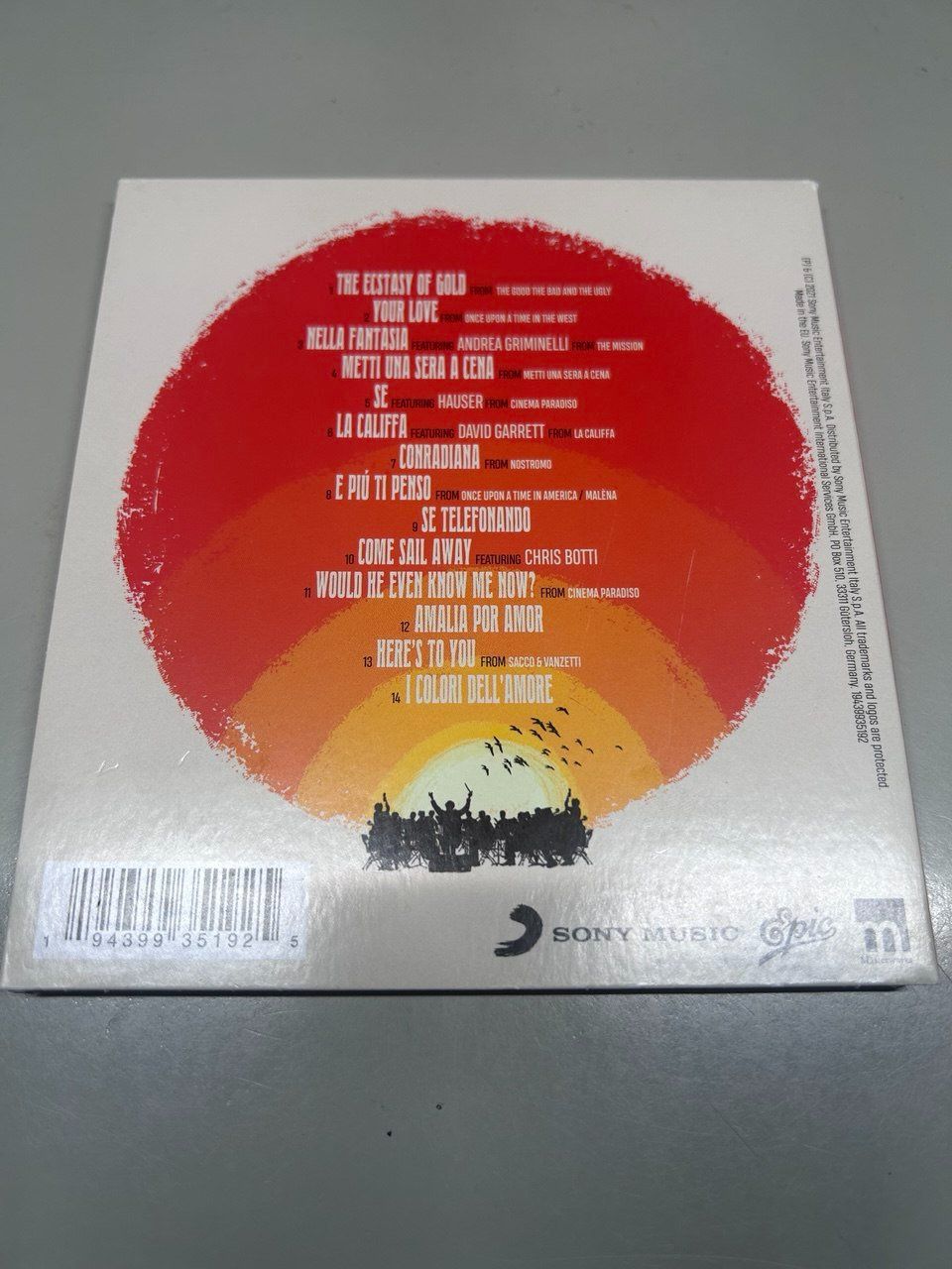 CDs: CD "Il Volo Sings Morricone" – Gebraucht aus Giubiasco von LorisVale 1