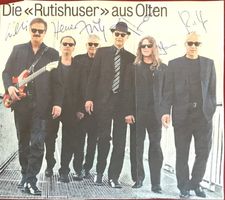 Rutishuser Autogramm signiert Magazinbild 15x20cm