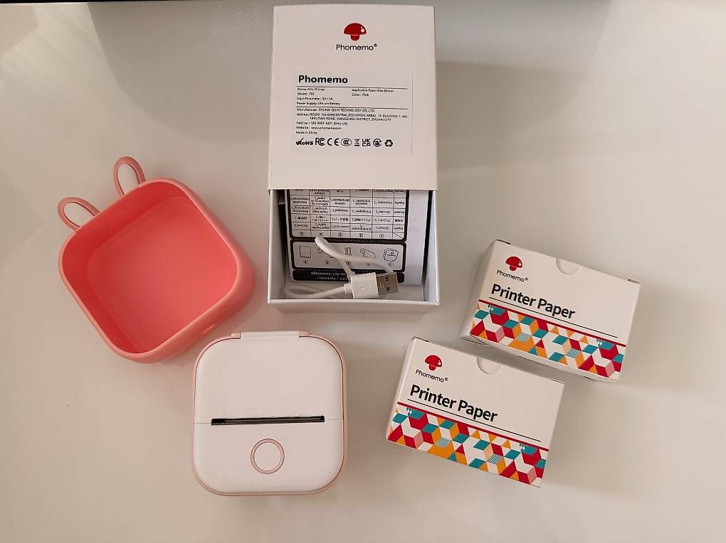 Stampanti: *Phomemo* Tragbarer Mini Drucker (Thermodrucker) – Usato da Altendorf venduto da NiiggiiPiinkkii 1