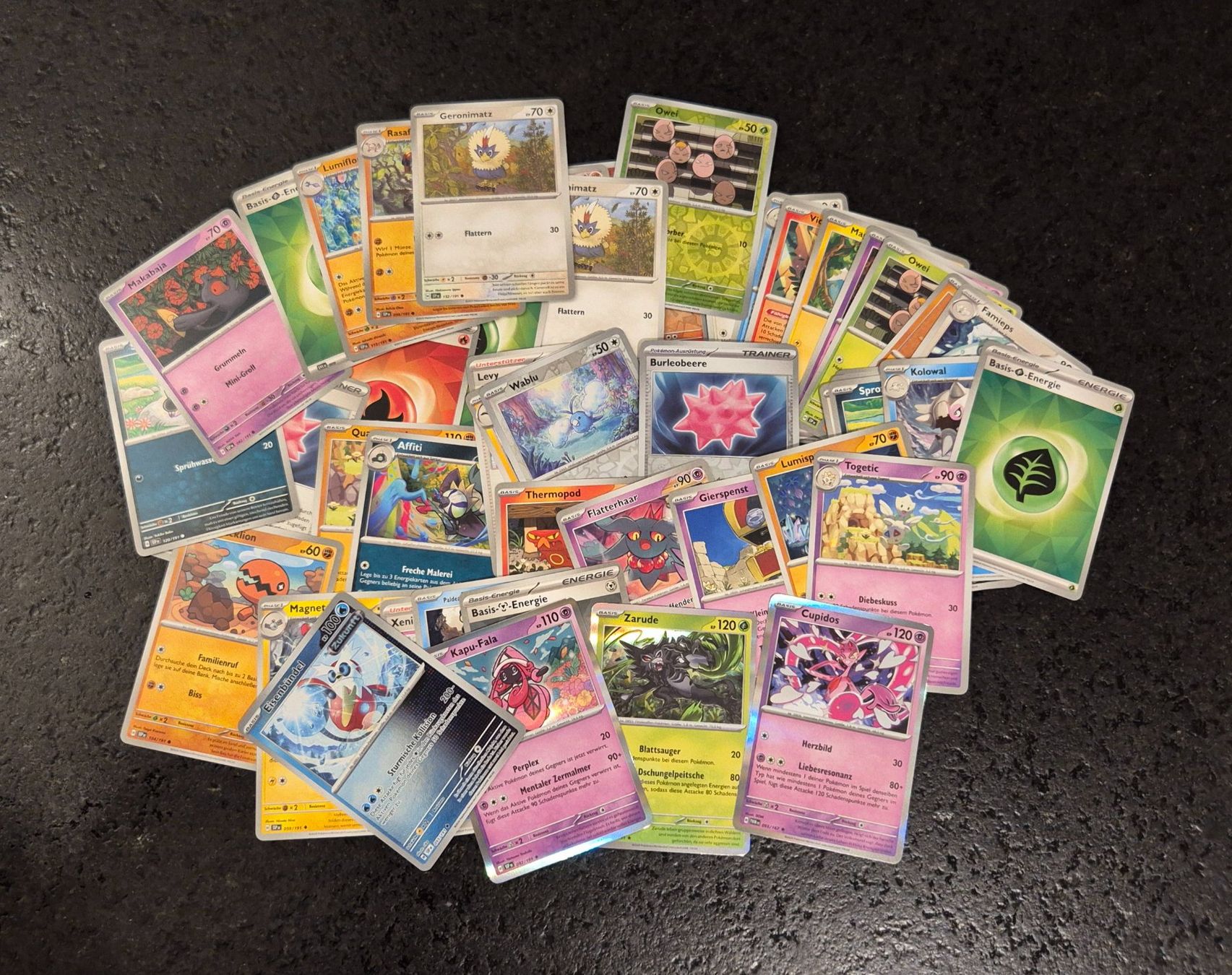 Pokémon Sammelbilder & Trading cards: Pokemon Lot - 61 Karten – Neu (gemäss Beschreibung) aus Burg AG von Danoe