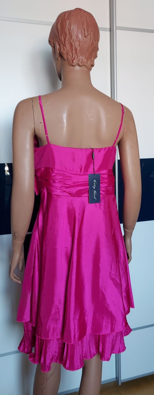 Kleider: Neues elegantes Cocktailkleid Gr. 40 pink – Neu und originalverpackt aus Basel von Mazzo84 2