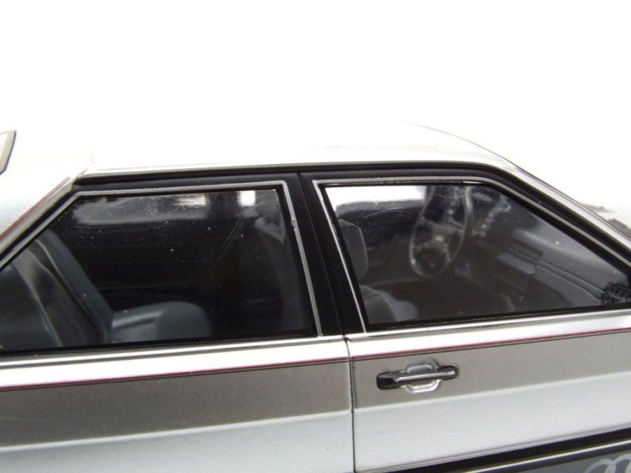 Audi Modellautos: Audi Coupé GT B2 Phase I 1980-1982 silber met. / schwarz / – Neu und originalverpackt aus Gerlafingen von espero88 6