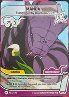 Naruto Mythos TCG Manda holo (EN)