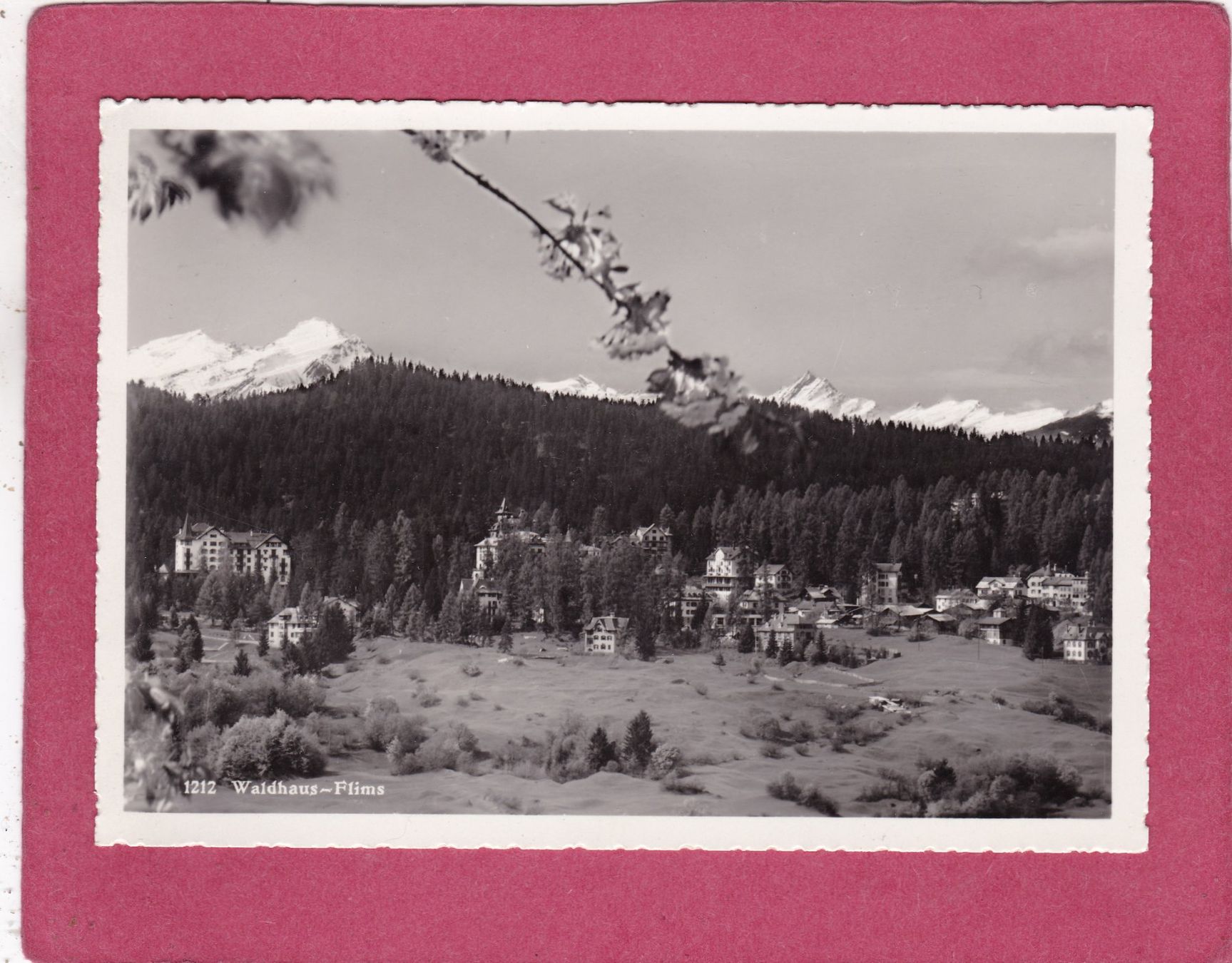 Cartoline postali: Waldhaus Flims 1934 – Usato da Herisau venduto da Lisegrat2008