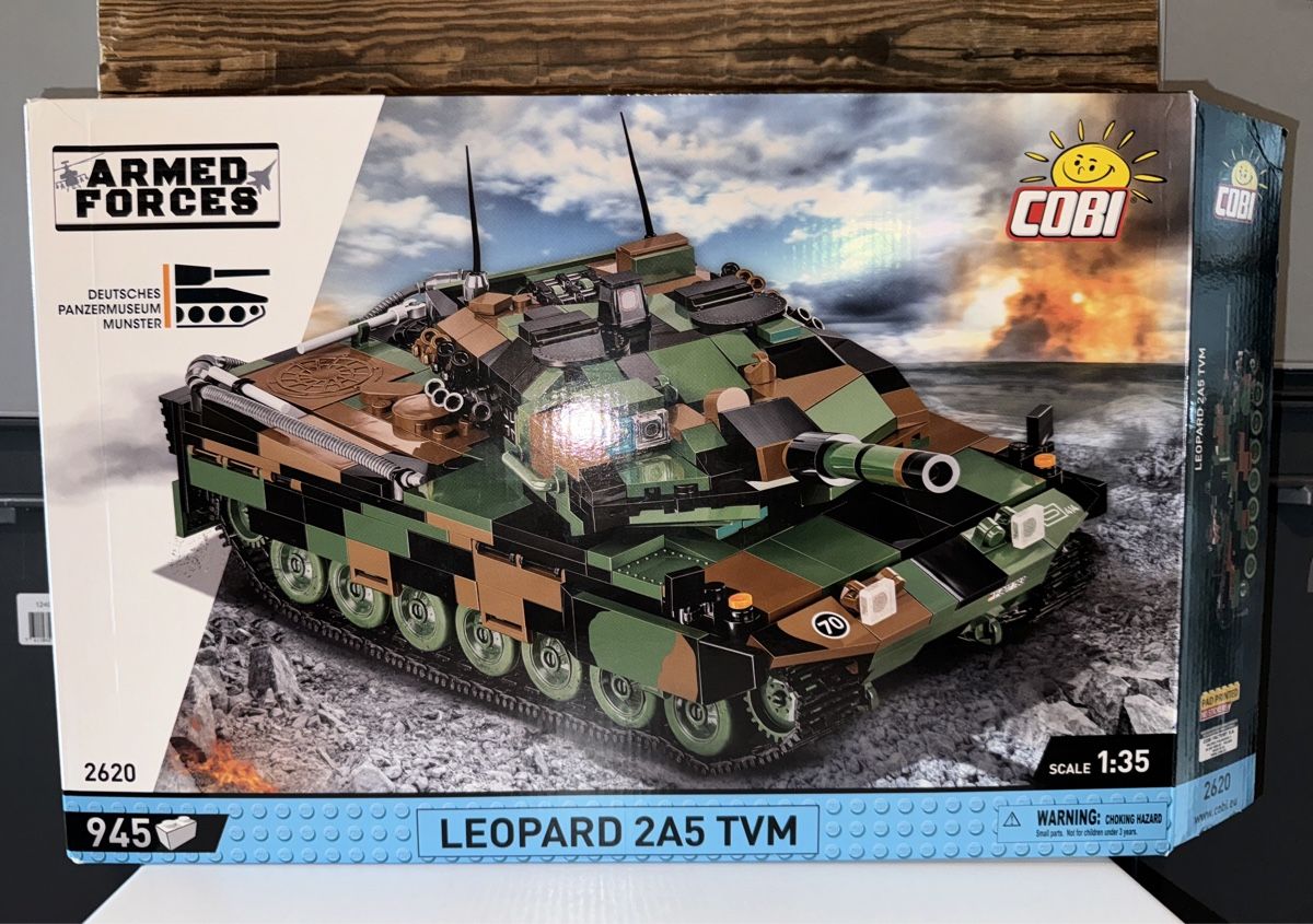 Cobi Kit di costruzioni: Cobi Leopard 2A5 TVM – Usato da Oberdiessbach venduto da design13