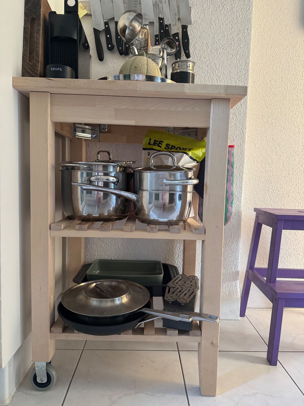 Ikea Servierwagen: Ikea BEKVÄM Servierwagen – Gebraucht aus Zürich von Joa_27d6 1