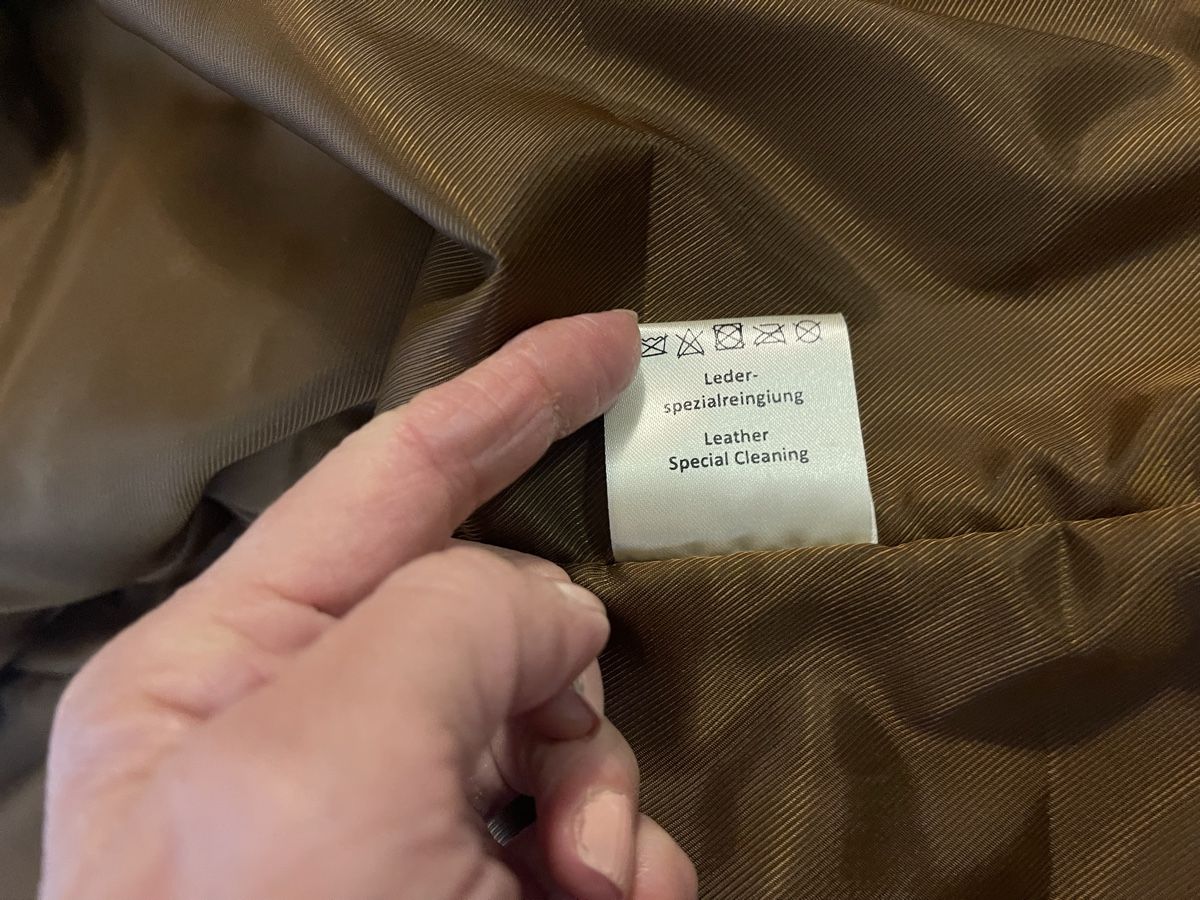 Navyboot Jacken: Jacke/ Navyboot Lederjacke Grösse 44 Braun Wildleder – Gebraucht aus Rüschlikon von Lajniii 2