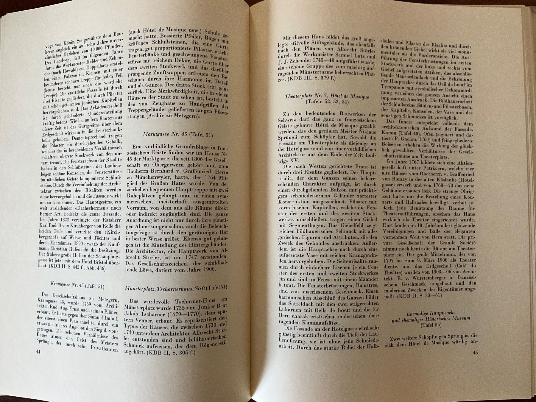 Bücher: "Das Burgerhaus in der Schweiz" - Kanton Bern II – Gebraucht aus Avenches von Lactobacille 2