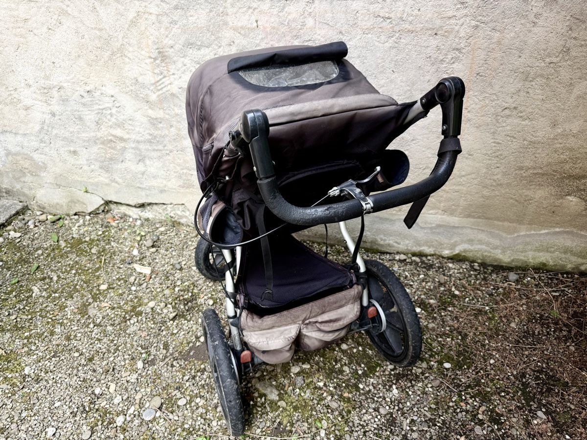 Mountain Buggy Carrozzine: Mountain Buggy Terrain mit Carrycot Plus – Usato da Basel venduto da vita108 4