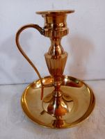 Vintage Messing Kerzenständer 298 Gramm Kammer-Kerzenhalter