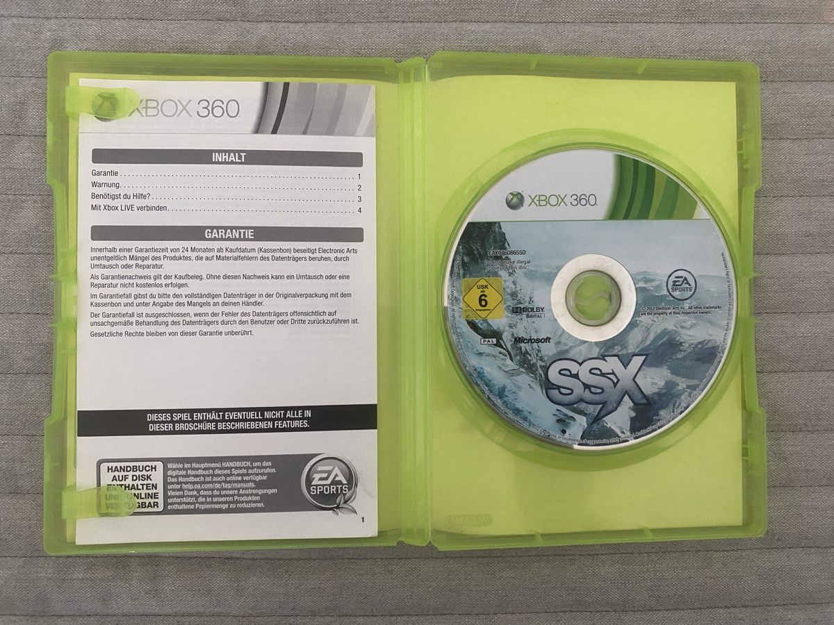 Microsoft Giochi: SSX für Xbox 360 – Usato da Thunstetten venduto da Virus_33 1
