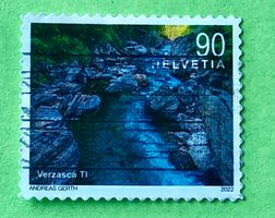 Nr.1860 Schweizer Flusslandschaften GESTEMPELT 2022  ﻿  