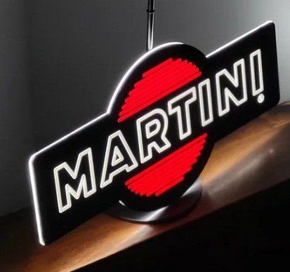 Tutte le decorazioni: Martini Original Leuchttafel (NEU) – Nuovo e nell'imballaggio originale da Goldach venduto da SSRConzept 2