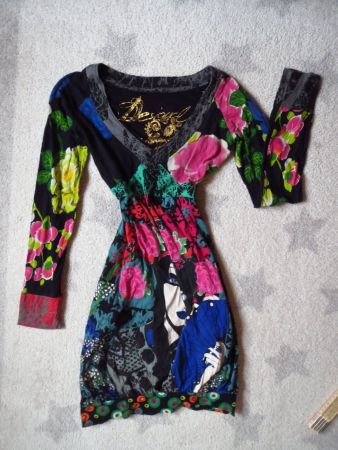 tolles DESIGUAL Damen Long Shirt