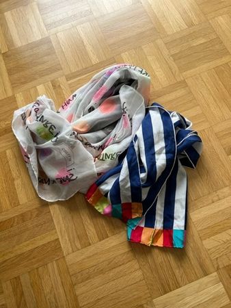 2 x "CODELLO" Foulards, Neu!