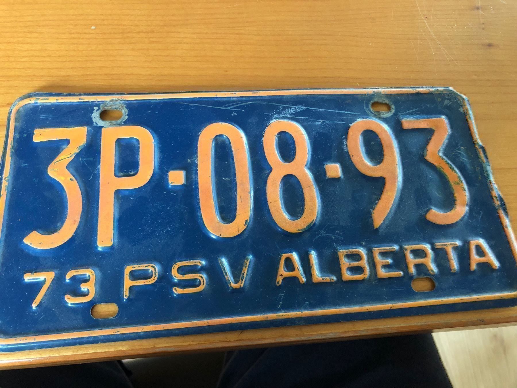 Insegne: NUMMERNSCHILD CANADA 1973 ORIGINAL – Usato da Balterswil venduto da MR_FEELGOOD