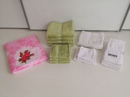 🤩16 STK: EN VOGUE & BOSS & CO. FROTTIERTüCHER-SET