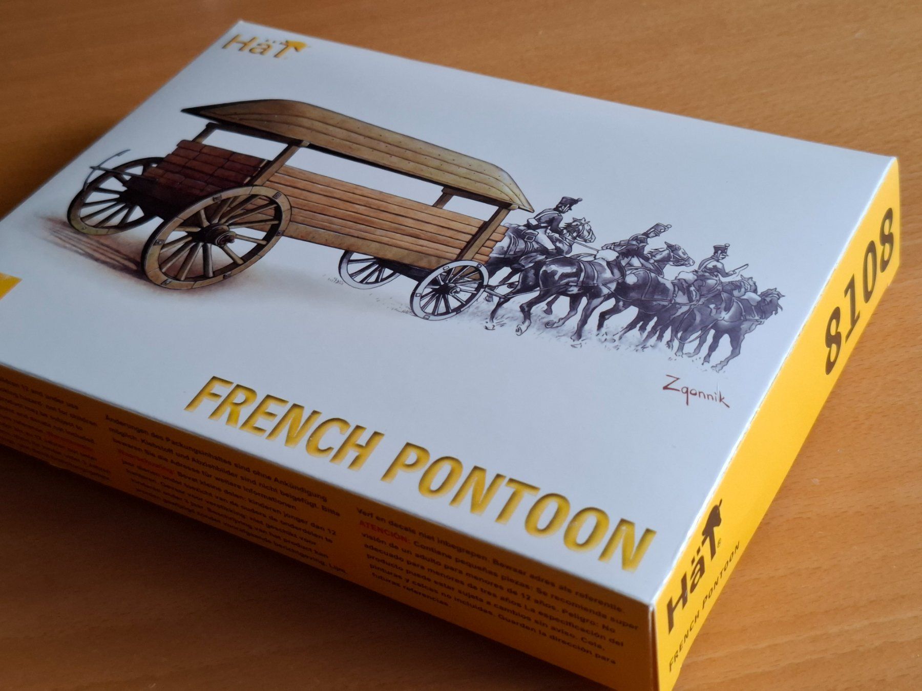 Kit di modellismo & Modellini statici: HäT 1/72 French Pontoon – Nuovo e nell'imballaggio originale da Diepoldsau venduto da beeteutel 2