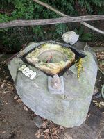 Fontana artigianale in sasso