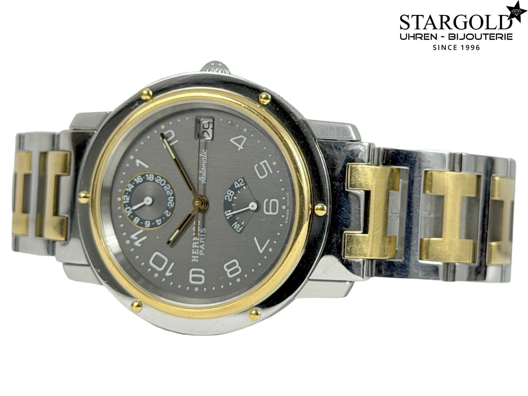 Hermès Uhren: Hermès Clipper Power Reserve CL5.720 – Gebraucht aus Zürich von Stargold-Uhren 1