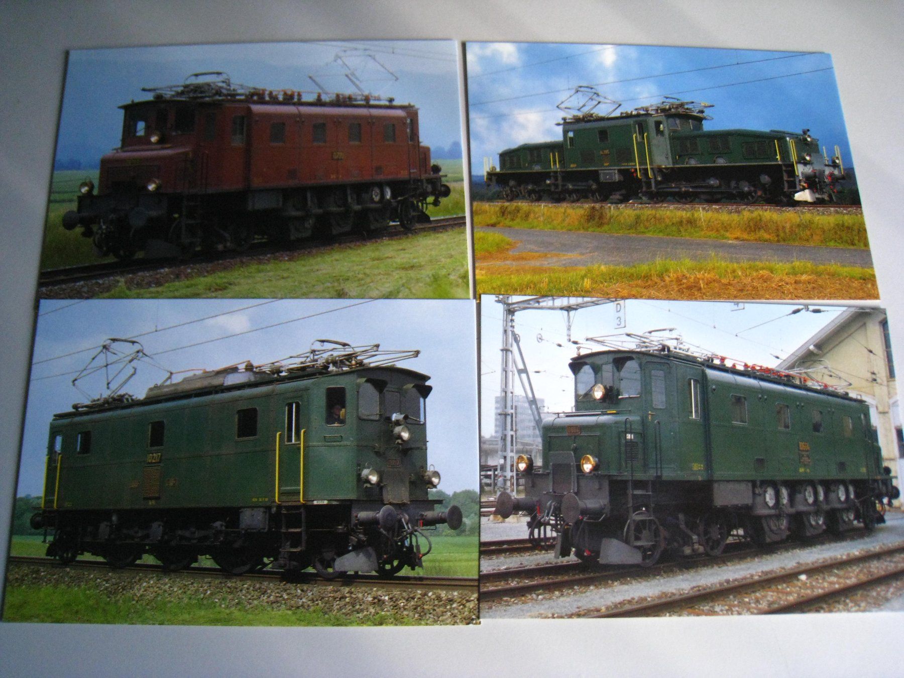 Riviste & Magazine: 16 Ansichtskarten von Schweizer-Elektro-Veteranen Loks – Nuovo (secondo la descrizione) da Buchs ZH venduto da swiss-train 3
