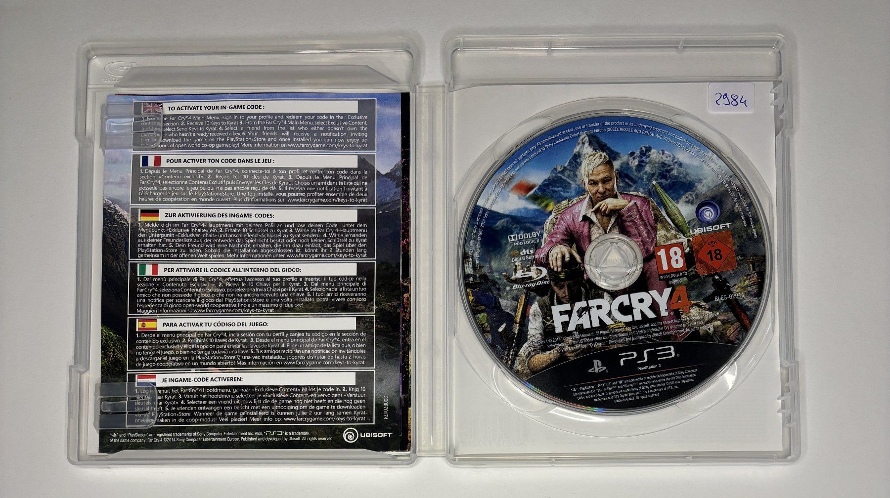 Spiele: PS3 - Far Cry 4 – Gebraucht aus Allschwil von Bullach 1